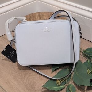 kate spade Soft Gray Crossbody Bag